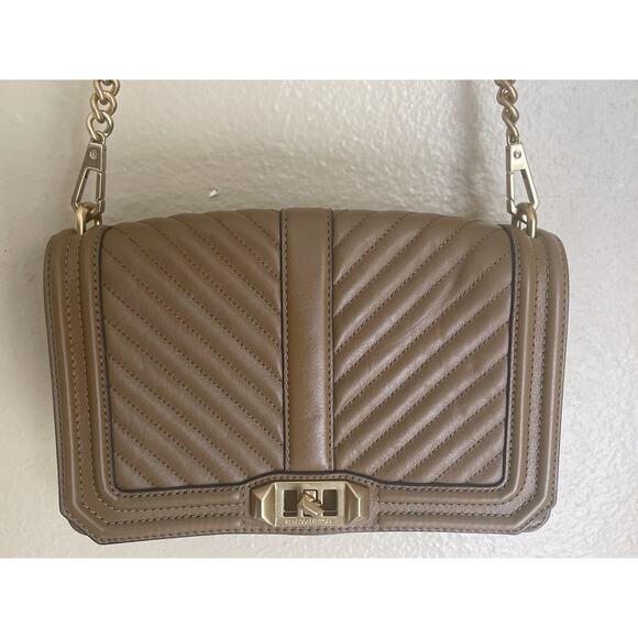 Rebecca Minkoff Love Leather Quilted Crossbody Bag Excellent Condition - Picture 2 of 13
